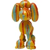 Image de Déco chien jaune coulées de peinture Kare Design