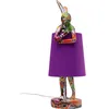 Image de Lampe de table - Kare Design - Animal - Lapin graffiti - Violet - 50 cm