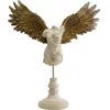Image de Déco buste femme ailes bronze 42cm Kare Design