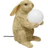 Image de Lampe lapin assis doré Kare Design
