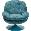 Image de Fauteuil pivotant Cosy bleu Kare Design