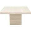 Image de Table basse Travertino 80x80cm Kare Design