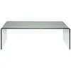 Image de Table basse - KARE - Visible Clear - 120x60cm - Verre trempé - Design contemporain