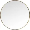 Image de Miroir Curve rond 100cm laiton Kare Design