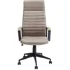 Image de Chaise de bureau pivotante Labora haute taupe Kare Design