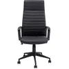 Image de Chaise de bureau pivotante Labora haute noire Kare Design
