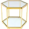 Image de Table basse Comb dorée Kare Design
