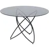 Image de Table Molekular 120cm noire Kare Design