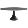 Image de Table Grande Possibilita 180x120cm noire et grès Kare Design