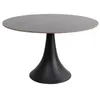 Image de Table à manger noire Kare design MARBRE 120cm - Hauteur 73 cm - Style Contemporain - Design