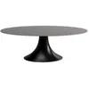 Image de Table à manger noire Kare design JULIE - Gris - Hauteur 73 cm