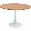 Image de Table Schickeria 110cm chêne et blanche Kare Design