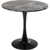 Image de Table Schickeria 80cm effet marbre noir Kare Design