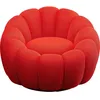 Image de Fauteuil pivotant Peppo Bloom rouge Kare Design