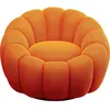 Image de Fauteuil pivotant Peppo Bloom orange Kare Design