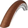 Image de Pneu vélo ville SCHWALBE Fat Frank Active - 26 pouces - Marron fin - City & Trekking