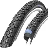 Image de Pneu vélo SCHWALBE MARATHON WINTER PLUS HS396 PERFORMANCE LINE 26x2.00 (50-559) Noir TUBETYPE
