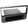 Image de Adaptateur de façade 1-DIN avec vide poche compatible avec Alfa 159/ Brera/ Spider noir