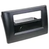 Image de Adaptateur de façade 2-DIN pour avec vide poche Fiat Stilo noir