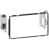 Image de Adaptateur de façade 2-DIN pour Nissan Qashqai 2007 > noir