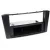 Image de Adaptateur de façade 2-DIN pour avec vide poche Toyota Avensis T25 2003 - 2009