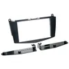 Image de Adaptateur de façade 2-DIN pour Mercedes Classe C noir
