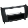 Image de Adaptateur de façade 2-DIN pour avec vide poche Mercedes CLK 2004 > noir