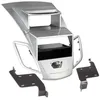 Image de Adaptateur de façade 2-DIN pour avec vide poche Ford Fiesta (display) gris