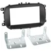Image de Adaptateur de façade 2-DIN pour Fiat 500X 2015-> noir