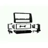 Image de Façade dautoradio 1-DIN avec vide poche compatible avec Toyota Corolla 2002-2007 noir