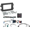 Image de Kit 2 DIN compatible avec Fiat Ducato 11/2021-2024 ISO/Mini ISO SWC/Antenne