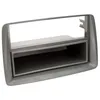 Image de Adaptateur de façade 2-DIN pour avec vide poche Fiat Panda grey