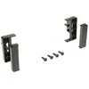 Image de Adaptateur de façade 1-DIN compatible avec Audi A2 / A3 / A4 / A6 noir