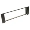 Image de Adaptateur de façade 1-DIN compatible avec Audi A4 2000-2006 noir