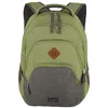 Image de travelite Sac à dos de loisirs vert gris pour femme et homme - Basic Melange Backpack Green / Grey 76727