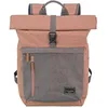 Image de Sac à dos - travelite - Basic Rollup Backpack - Rose / Gris - 47x27x16 cm - 800g