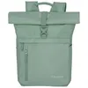 Image de travelite Sac à dos de loisirs vert clair pour femme et homme - Basic Rollup Backpack Light Green 267807