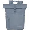Image de travelite Sac à dos de loisirs gris bleu pour femme et homme - Basic Rollup Backpack Smoky Blue 267806