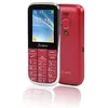 Image de Téléphone portable Olympia Joy II - Double SIM - 61 cm (2.4) - Bluetooth - 600 mAh - Rouge