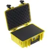 Image de B&W International 4000/Y/SI - Valise antichoc étanche jaune avec insert mousse prédécoupé