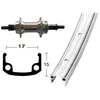 Image de Roue de vélo arrière Wiener 36TR 135 6/7V