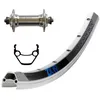 Image de Roue - EXAL - ZX 19 - 28 x 1.75 (ETRTO 622-19) - 36 trous - Aluminium argent mat - Serrage rapide