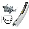 Image de Roue AV VTT 26P Exal ZX 19 Argent - Moyeu Shimano Dynamo - Pour Adulte
