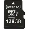 Image de Intenso Professional Carte microSDXC 128 GB Class 10 UHS-I avec adaptateur SD