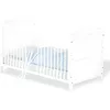Image de Lit bébé évolutif - 140*70 - Victoria - blanc