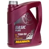 Image de 4 litres dhuile pour engrenages Basic Plus MANNOL SAE 75W-90 API GL 4+ MIL-L 2105 VW 501.50