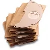 Image de Sachet filtre papier à deux épaisseurs pour KARCHER WD2200 / A2003 / 2004 / 2054Me - paquet de 5 pièces en occasion ou reconditionné