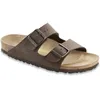 Image de Sandales Femme Birkenstock Arizona Birko Flor Graceful - Marron - Boucle de serrage