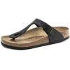 Image de Birkenstock Sandales Gizeh Birko-Flor Noir - 0043693