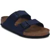 Image de Chaussures - BIRKENSTOCK - Arizona - Cuir - Marron - Bleu marine - Homme - Moyenne